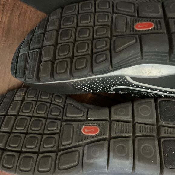 NIKE Free Walk+ white size 10 433735-020 Black & Gray - Picture 11 of 12